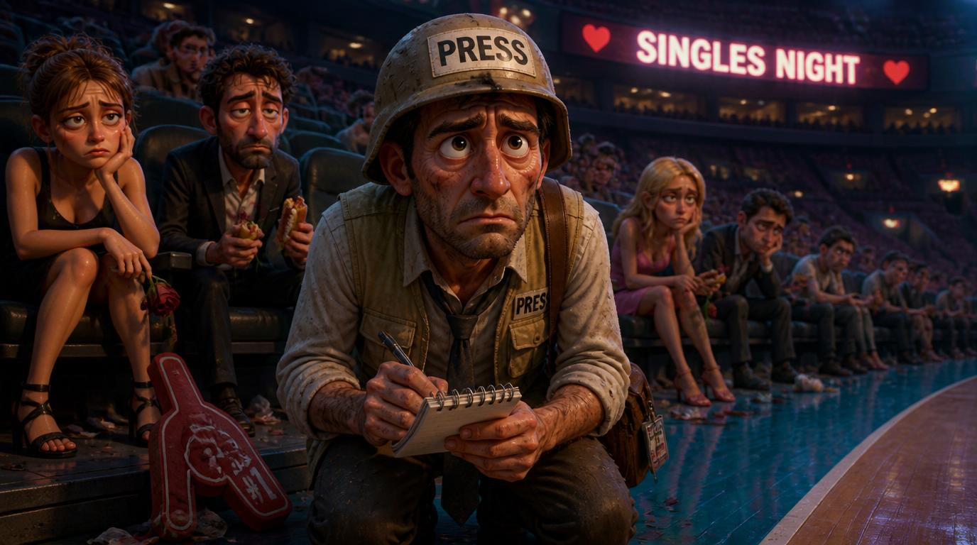 Jaded NYC singles join a Post reporter to try finding love at a Brooklyn Nets game