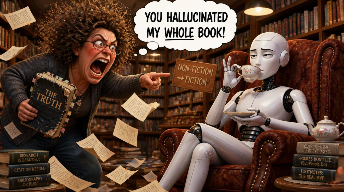 A new book about AI and the future of truth turned out to contain multiple fake or misattributed quotes generated by AI tools