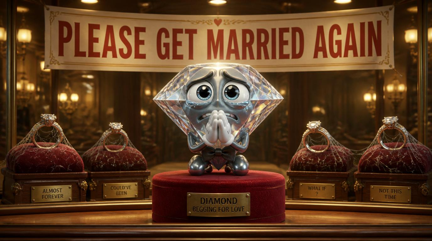 Lab-grown diamonds have sent natural diamond prices to record lows, and analysts say the market may never fully recover