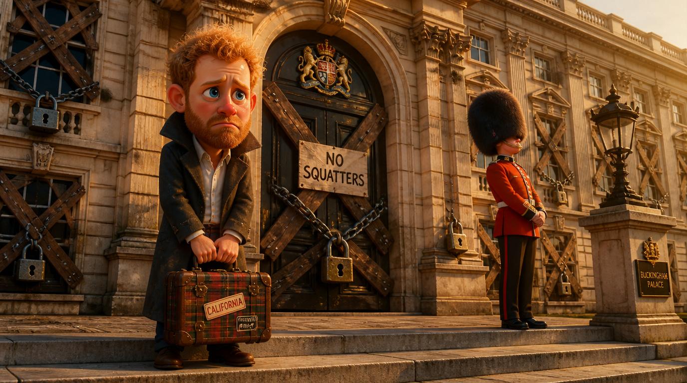 Prince Harry's allies are asking why Buckingham Palace couldn't spare him a single room after a $400 million renovation.