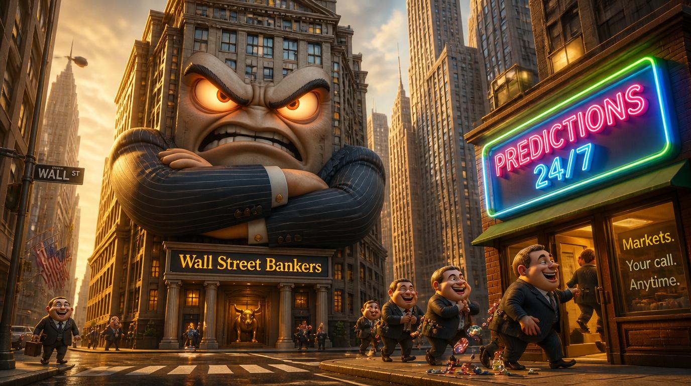 Goldman Sachs and Morgan Stanley are warning employees that betting on financial and political prediction markets could get them fired.