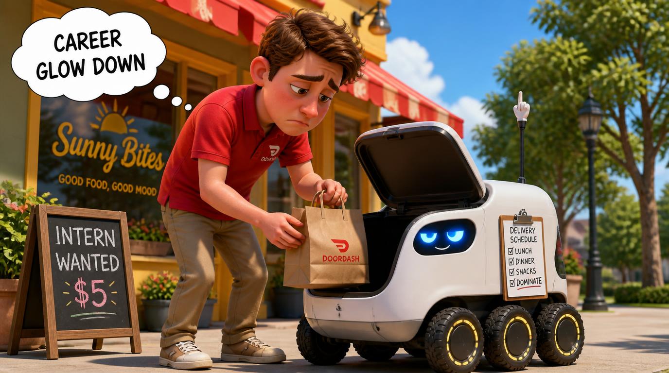 DoorDash is paying drivers $5 to pick up restaurant orders and load them into its autonomous delivery robots